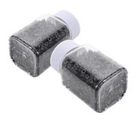 FUNOMOCYA Perles silicone pour cheveux et kit d'extension, 2000 pièces, noir, silicone, design sans trace, pour tresses, femmes et hommes, usage outdoor