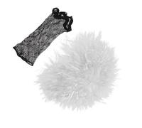 FUNOMOCYA Perruque Scientifique Théâtrale Perruques Courtes pour Cosplay Fête ou Carnaval avec Filet à Cheveux pour Festivals et Soirées Costumées