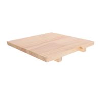 FUNOMOCYA Planche en Bois Massif, Support Stable pour Modelage | Surface Polyvalente pour Potiers et Étudiants en Céramique, Transport Facile, Protège L’établi Pendant le Façonnage