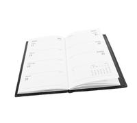FUNOMOCYA Planificateur Hebdomadaire Noir Bloc-notes To Do List et Study Plan Pad pour Gestion des Tâches et Études Agenda Semainier Autodiscipline Homeschool