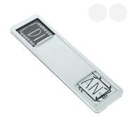 FUNOMOCYA Plaque Magnétique Réversible pour Lave Indicateur de Nettoyage Propre avec Surface Lisse Aimant Décoratif Multifonction pour Cuisine et Maison Couleur Aléatoire Couleur Aléatoire
