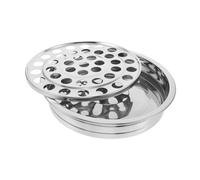 FUNOMOCYA Plateau de Communion Empilable Acier Inoxydable avec Plateau Compact et Pratique pour Assiettes de Présentation Sacrée Religieuse pour Services Église