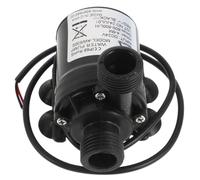 FUNOMOCYA Pompe Utilitaire Pompe Hydroponique en Abs Noir D'aquarium Puissance Renforcée Installation Facile Compacte pour Panneaux Solaires et Fontaines Hydroponie et Aquariums