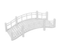 FUNOMOCYA Pont Miniature en Résine Étanche Décor Ancien de Jardin Extérieur Grand Modèle Marbré pour Micro-Paysage Accessoire Décoratif Polyvalent et Figurine de Pont Réaliste Petit D’Arche