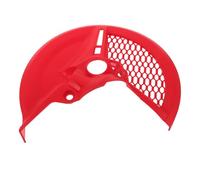 FUNOMOCYA Protection D’étrier de Frein à Disque Moto en Polypropylène Rouge, Cache-rotor Compatible, Carter de Rotor Solide pour Protection Motocross, Accessoire Sportif Tout-