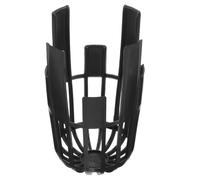 FUNOMOCYA Protège Gouttière en Plastique Noir Réutilisable, Grille de Gouttière pour Protection Anti-feuilles et Prévention des Obstructions