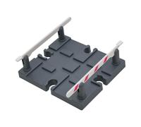 FUNOMOCYA Railway Track DIY Railing Barrier Model for Train Scene Building Decorative Road Block Toy for Hands Creativity and Layout Enrichment