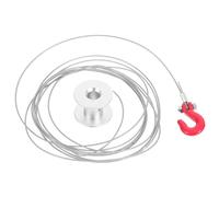 FUNOMOCYA Rc Winch Spool Mini Internal With Metal Hook For Rc Crawlers Metal Construction Easy Installation Off-road Accessory