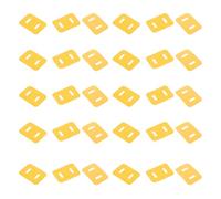 FUNOMOCYA Ruban Adhésif Double Face Américain 100 Pièces Haute Viscosité Étanche Fixation Stable pour Prises Électriques US Adapté Bureau la Cuisine et Salle de Bain sans Résidus