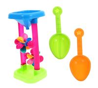 FUNOMOCYA Sablier de Plage pour Garçon Fille Plastique et Educatif Kit de Jeux Deau Sable Améliore Coordination et Reconnaissance des Couleurs Couleur Aléatoire