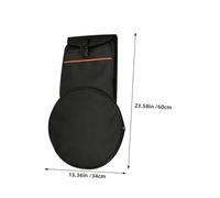 FUNOMOCYA Sac à Dos de Transport pour Tambour et Pad de Pratique Sac de Rangement Multifonction Instrument de Percussion Étui et Protecteur pour Batterie et