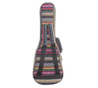 FUNOMOCYA Sac De Transport pour Ukulélé Rembourré avec Double Bandoulière Housse De Protection Pratique Coton pour Style Moderne Et Durable