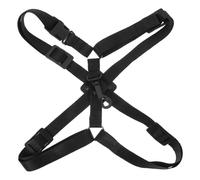 FUNOMOCYA Sangle de Saxophone Double Épaule Réglable pour Alto Ténor et Baryton Harnais Rembourré Confortable pour Musiciens Adaptée à Plusieurs Instruments à Vent Noire