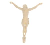 FUNOMOCYA Sculpture De Jésus Décoration Religieuse Pour Croix Murale Figurine Artisanale Pour Maison Ou Église Accessoire De Pratique Artisanale Avec Détails Fins Et Léger Pour
