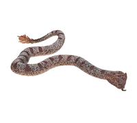 FUNOMOCYA Serpent Réaliste Silicone TPR Flexible pour Farces et Décorations Halloween Serpent Souple Anti-écureuils pour Jardin et Fêtes