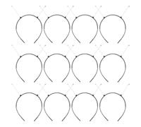 FUNOMOCYA Serrage DIY Fille en Plastique Léger Tete 12pcs Bandeaux pour Cheveux Accessoires Coiffure Fiables pour Différentes Occasions et Styles