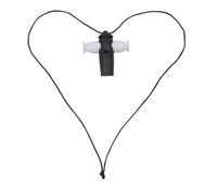 FUNOMOCYA Sifflet Samba Orff Noir et Blanc Musical Ludique pour Garçon Fille Fort et Accordé Instrument Déveil Musical pour Exercices Pulmonaires