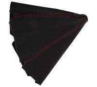 FUNOMOCYA Soufflet de Levier de Vitesse Cuir PU Housse Manchon Protège Levier Manuel avec Coutures Rouges Accessoire Intérieur Voiture Robuste et Élégant