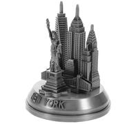 FUNOMOCYA Statuette De Support De Skyline De York Figurine De Bâtiments Réplique De Tour Statue Décorative Intérieure