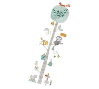 FUNOMOCYA Sticker Mural Toise Arbre Animaux Coloré pour Chambre Garçon Fille Décoration Murale Pratique et Ludique Chambre Garçon Fille et Maternelle