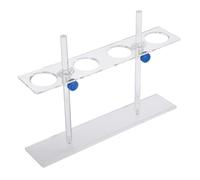 FUNOMOCYA Support de Laboratoire Acrylique Porte-entonnoirs Transparent Résistant Aux Acides Support Polyvalent pour Entonnoirs Ø pour Chimie Analytique et Organisation de Matériel