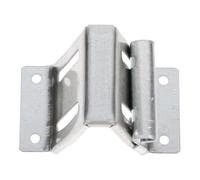 FUNOMOCYA Support de Remplacement en Fer Partie Supérieure Robuste et Argentée pour Porte de Garage Résidentielle pour Portes Lourdes et Usage Domestique