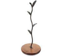 FUNOMOCYA Support de Tasse à Café Mural en Métal Robuste, Porte-gobelets Suspendu Vintage Style Campagne Américaine, Organisateur Cuisine Pratique pour Rangement et Séchage des Mugs,