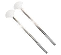 FUNOMOCYA Support Multifonction Tige de Signalisation en Acier Inoxydable pour Panneau D'exposition Portable, Usage Extérieur pour Défilé et Manifestation, Tige Extensible Fente en Couleur Aléatoire