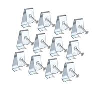 FUNOMOCYA Support Murale pour Pots de Fleurs Crochets de Suspension Zinc pour Décoration de Jardin Intérieur et Extérieur Installation Facile et Durable pour Pots Terre Cuite