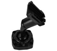 FUNOMOCYA Support pour Rétroviseur Intérieur en Alliage de Zinc Noir pour Caméra de Tableau de Bord Voiture, Maintien Fiable et Vision Arrière Claire pour Conduite Sécurisée