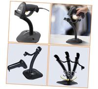 FUNOMOCYA Support pour Scanner de Code Barres USB Support Réglable et Stable pour Douchette de Lecture Manuelle Base Antidérapante pour Bureau Accessoire Pratique pour Supermarchés et