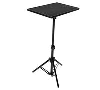 FUNOMOCYA Support Trépied Pliable pour Projecteur et Ordinateur Portable avec Tablette Multifonction Étagère Stable pour Bureau Scène et Salle de