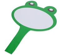 FUNOMOCYA Tableau de Score Effaçable à Sec Vert, Tableau Blanc Portable en Mousse, Palette Face pour Enchères et Compétitions, Léger et Maniable