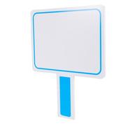FUNOMOCYA Tableau Effaçable à Sec Double Face Portable Tableau Blanc Manuel pour Étudiants et Enseignants Surface Décriture Réutilisable de Score Compact et Pratique