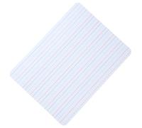 FUNOMOCYA Tableau Effaçable Double Face Ardoise Blanche Portable avec Lignes Écriture Planche Écriture pour Bureau et Usage Personnel