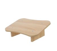 FUNOMOCYA Tabouret De Pied Bois pour Bureau Repose-Pied Pratique Et Portable pour Améliorer La Posture Au Travail Maison