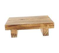FUNOMOCYA Tabouret en Bois Rétro Maison Support de Pot de Fleurs Marchepied en Bois Facile à Nettoyer pour Bureau et Salon