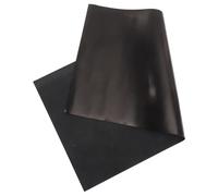 FUNOMOCYA Tapis Antistatique en Caoutchouc Résistant la Chaleur, Noir, Taille Moyenne, Tapis de Bureau Polyvalent pour Soudure, Réparation et Protection D’établi, Antidérapant et Solide,