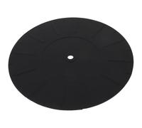 FUNOMOCYA Tapis de Protection Antidérapant pour Platine Vinyle 170 MM en Silicone Coussin Isolant Anti-Vibrations pour Disques Vinyles Accessoire DJ pour Lecture Stable et Protection