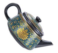 FUNOMOCYA Théière Céramique Classique pour Kung Fu Tea Accessoire de Maison Élégant pour Bureaux Salons de Thé et pour Amis