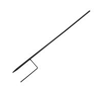 FUNOMOCYA Tige De Support De Parasol Support De Tige De Sol De Parasol Stabilisateur De Base De Pelouse en Métal Extérieur De Poteau