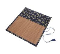 FUNOMOCYA Trousse à Crayons Enroulable en Tissu Paquet de Rangement pour Pinceaux de Calligraphie Organisateur de Fournitures d'art Portable pour Étudiants pour Aquarelle et Peinture