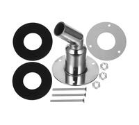 FUNOMOCYA Tube Échappement INOX pour Chauffage Marin avec Joint Étanchéité Coudé Conduit de Ventilation Résistant Aux Environnements Marins Rugueux