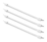 FUNOMOCYA Tube en Quartz pour Radiateur D’Appoint 27 CM Lot de 4 Éléments Chauffants Infrarouges pour Cuisinière Électrique Résistance de Rechange pour Chauffage Portable et Radiateur