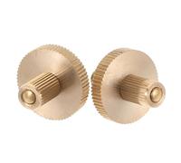 FUNOMOCYA Vis de Chevalet Laiton Doré Réglables pour Contrebasse Vis de Pont Divisées Ajustement Précis Hauteur Accessoires pour Instruments à Cordes