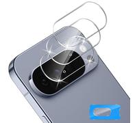 Funrae Caméra Verre Trempé Protecteur pour Google Pixel 10 Pro avec Une Aide Au Positionnement pour l'installation, Dureté 9H HD Ultra Résistant, Caméra Film en Verre Trempé Protection écran- 3 PCS