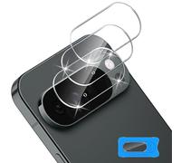 Funrae Caméra Verre Trempé Protecteur pour Google Pixel 10 Pro XL avec Une Aide Au Positionnement pour l'installation, Dureté 9H HD Ultra Résistant, Caméra Film en Verre Trempé Protection écran- 3 PCS