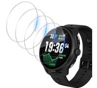 Funrae Protecteur d'écran Compatible avec Suunto RACE 2, 2.5D 9H HD Protecteur d'écran de Protection en Verre trempé Anti-Bulle Anti-Rayures Film de Verre [4 pièces]