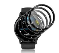 Funrae Verre Trempé Compatible avec Garmin Venu 3 [4 pièces], sans Bulles Résistant aux Rayures, HD Qualité Supérieure Transparent Proteggi Schermo, TPU Souple Film Protecteur d'écran