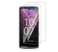 Funrae Verre Trempé pour Crosscall Stellar-M6/Crosscall Stellar-M6E [2 pièces], Protection écran [9H Dureté] Film Vitre en Trempé, Sans Bulle, Anti Rayures, 0.33MM HD Transparente Vitre Trempé